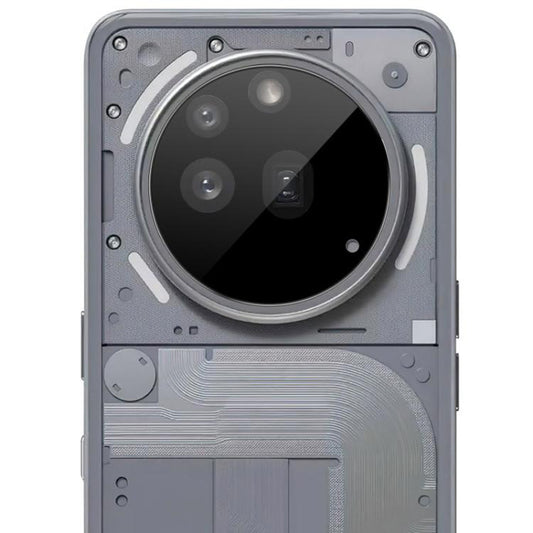 Película protetora para Câmara Traseira Techsuit para Nothing Phone (3a) Pro, Vidro Temperado, Preto