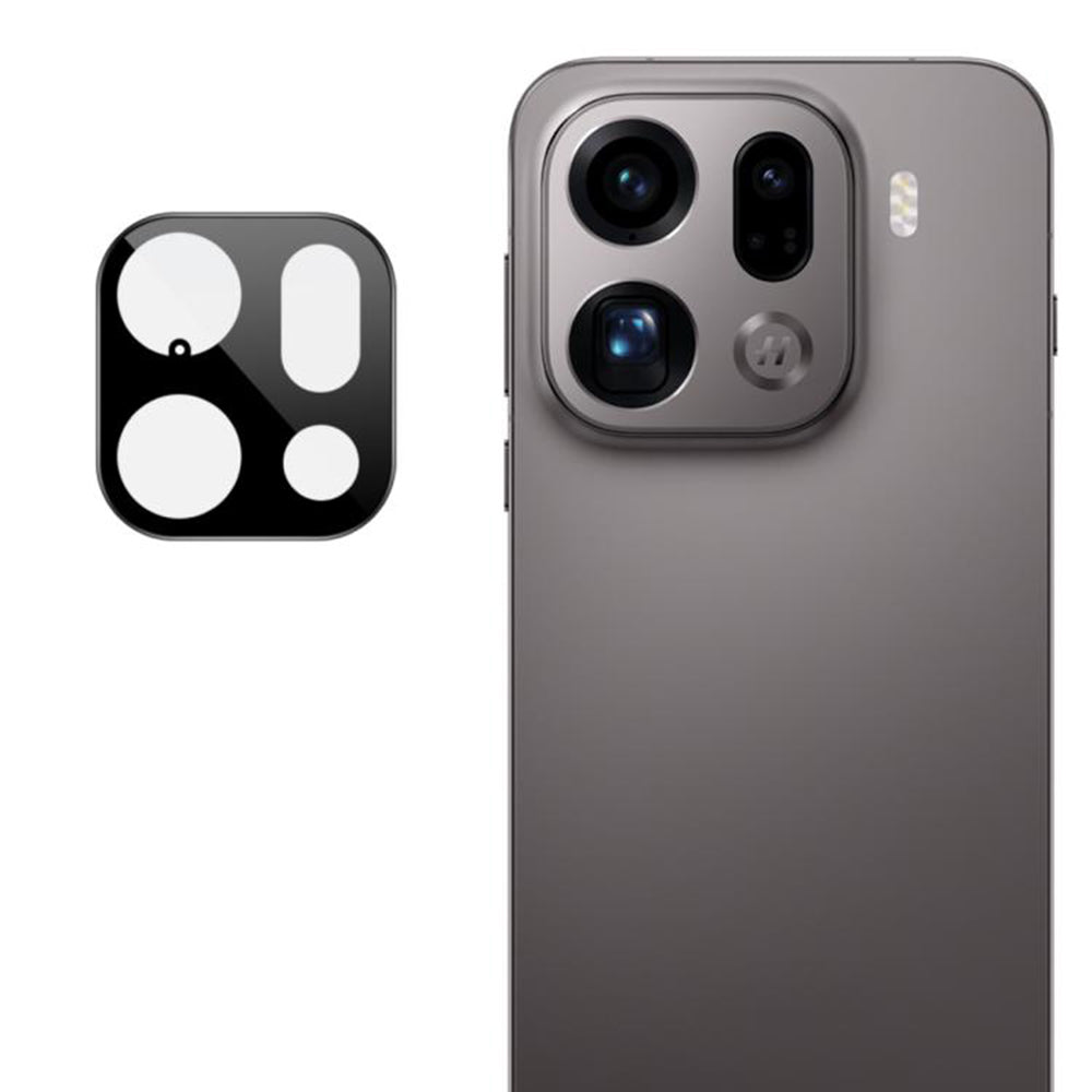 Película de Proteção para Câmera Traseira Techsuit para Oppo Find X9 Pro, Vidro Temperado, Preta