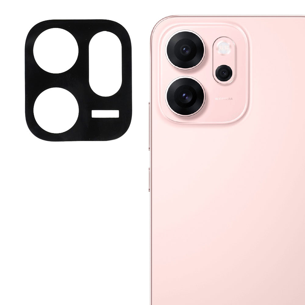 Película protetora para Câmara Traseira Techsuit para Oppo Reno14 FS 5G / Reno14 F, Vidro Temperado, Preto