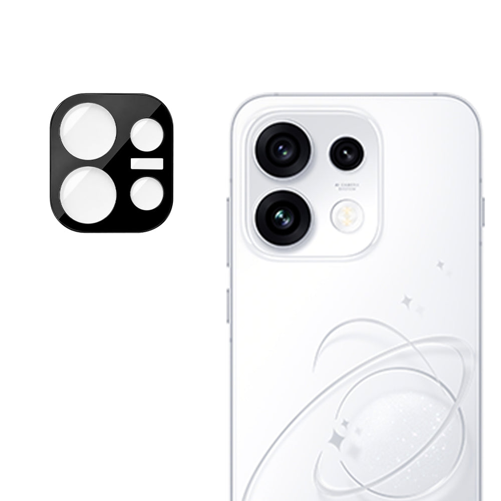 Película protetora para Câmara Traseira Techsuit para Oppo Reno16 Pro, Vidro Temperado, Preto