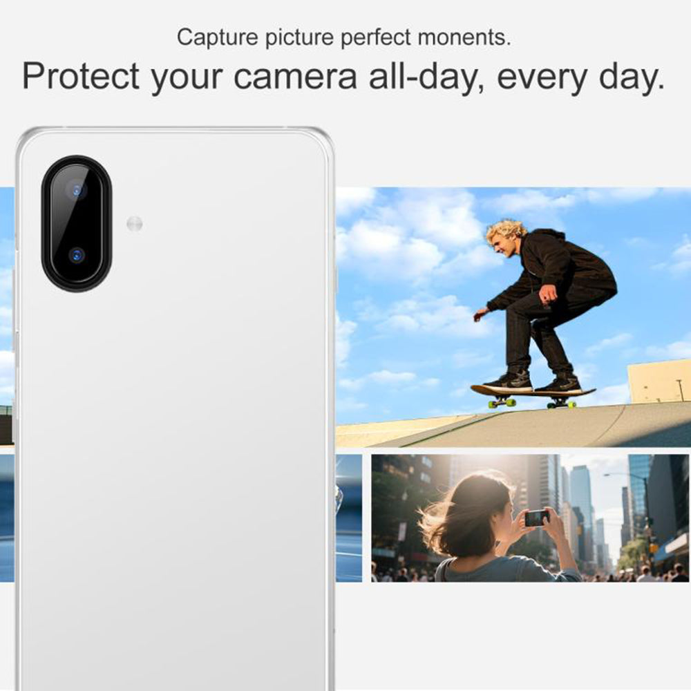 Película protetora para Câmara Traseira Techsuit para Samsung Galaxy A07 4G A075, Vidro Temperado, Preto