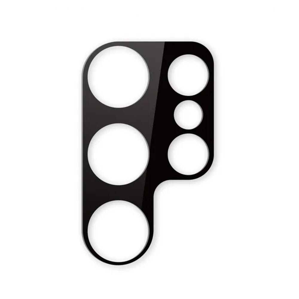 Película protetora para Câmara Traseira Techsuit para Samsung Galaxy S23 Ultra S918, Vidro Temperado, Preto