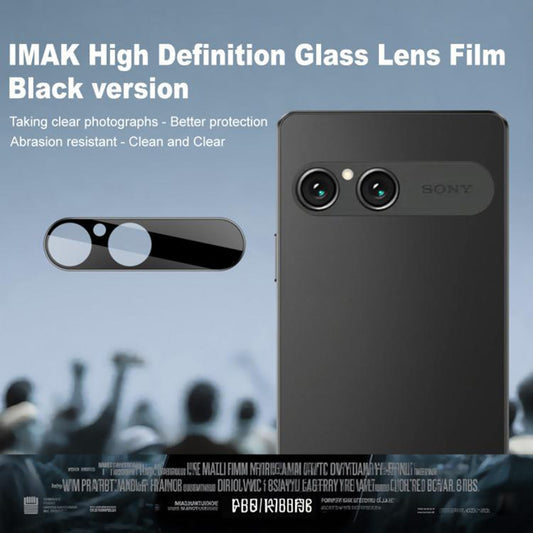 Película protetora para Câmara Traseira Techsuit para Sony Xperia 10 VII, Vidro Temperado, Preto