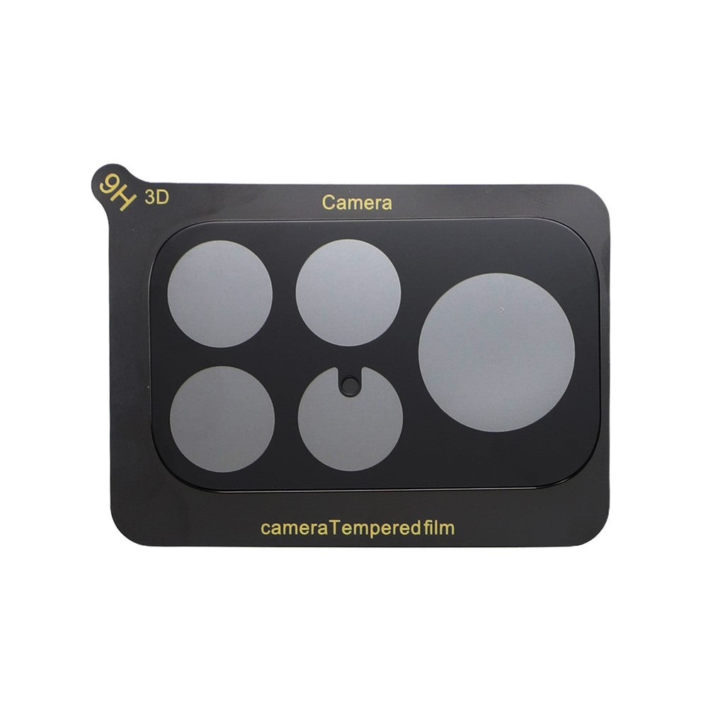Película de proteção para a câmara traseira Techsuit para Xiaomi Poco F9 Pro, vidro temperado, preta