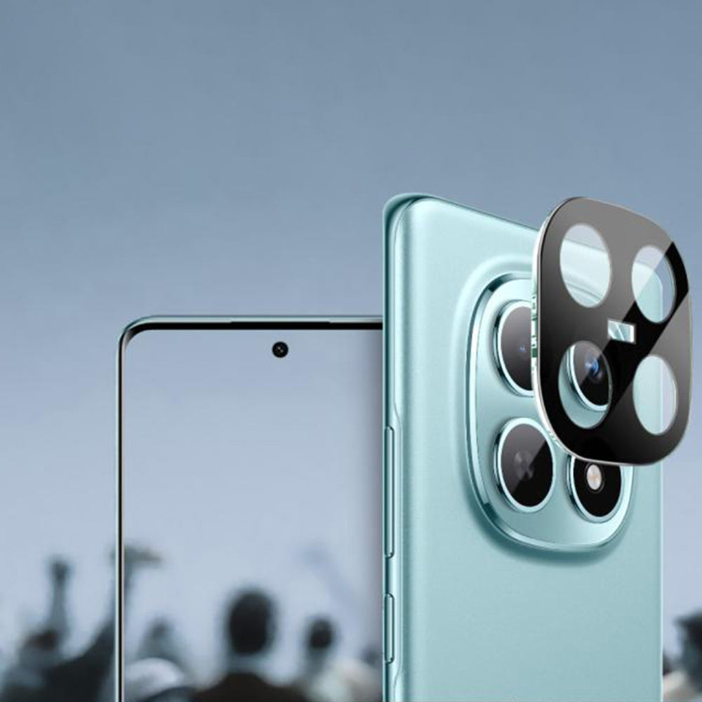 Película Protetora Techsuit para Câmara Traseira para Xiaomi Poco M8 / Redmi Note 15 5G, Vidro Temperado, Preta