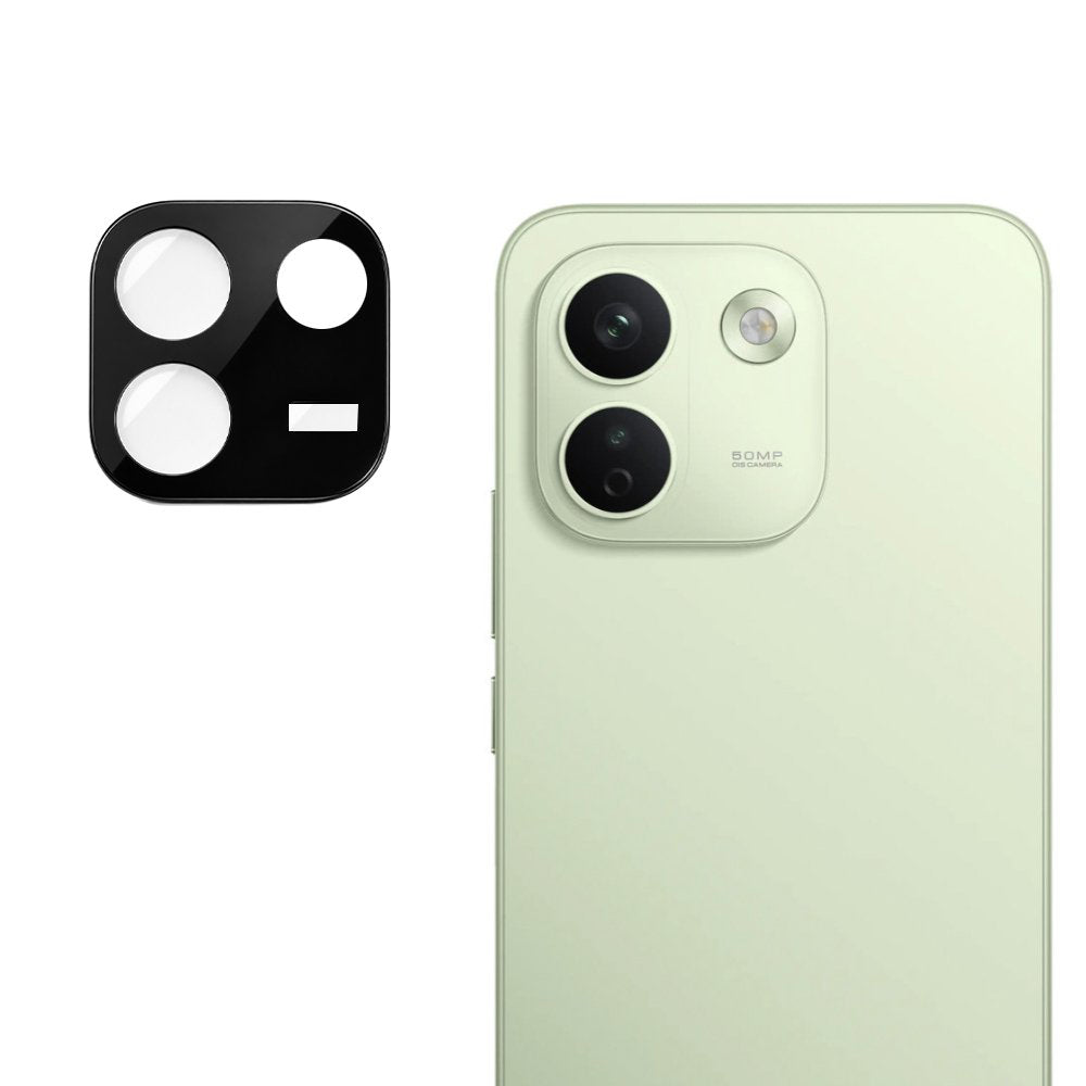 Película de proteção para a câmara traseira Techsuit para Xiaomi Redmi Note 17 Pro Max, vidro temperado, preta
