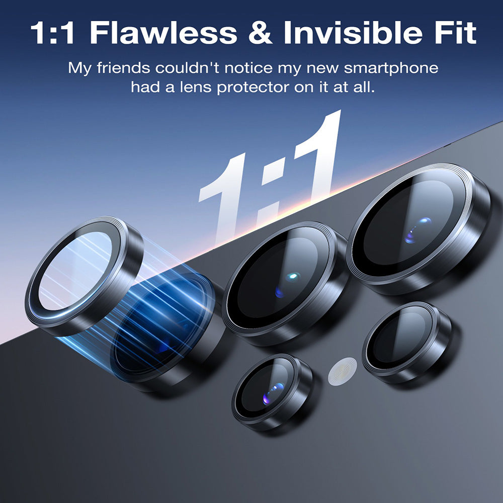 Película Protetora de Câmera Traseira Torras Lensguard para Samsung Galaxy S26 Ultra S948, Vidro Temperado, Preta