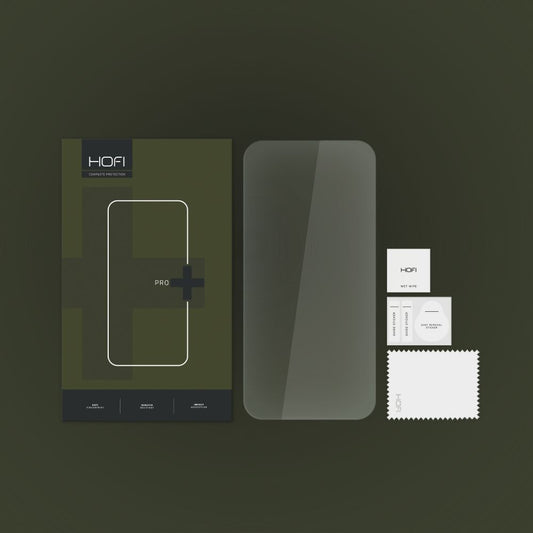 HOFI PRO+ Protetor de ecrã para Apple iPhone 15, vidro protegido, cola total, 2,5D