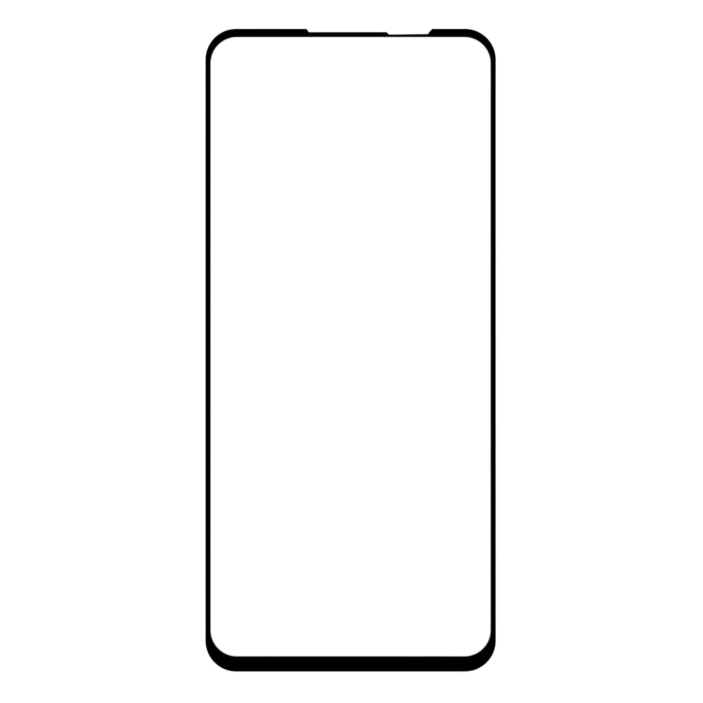 Protetor de ecrã cerâmico OEM para Motorola Moto G54 Power Edition / G14 / G54 / G73, vidro flexível, cola completa, 5D, preto