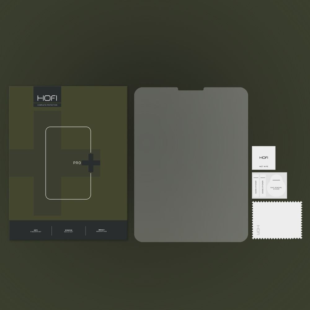Película Protetora de Ecrã HOFI PRO+ para Apple iPad Pro 11 (2022) / Pro 11 (2021) / Pro 11 (2020), Vidro Temperado, Full Glue HOFI102