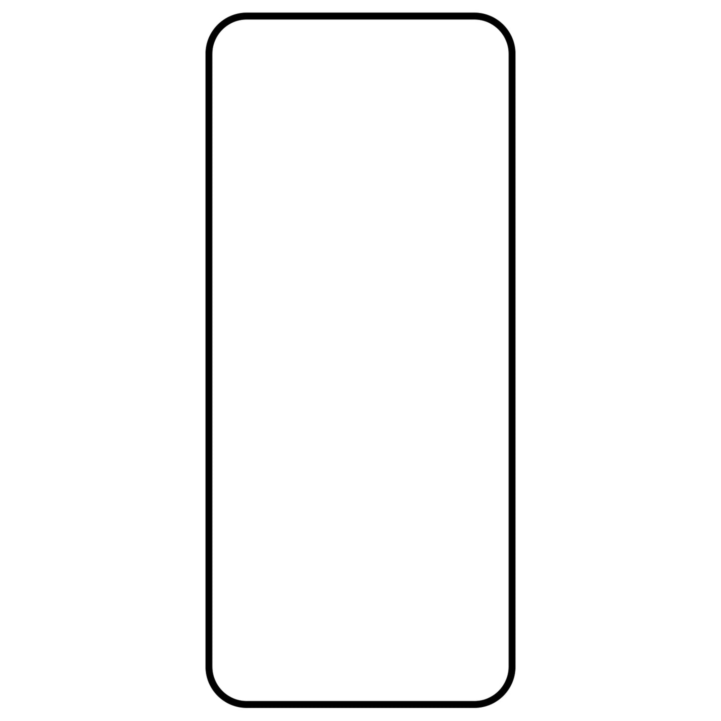 Protetor de ecrã Blue Shield para Samsung Galaxy M35, vidro blindado, cola total, compatível com a caixa, preto
