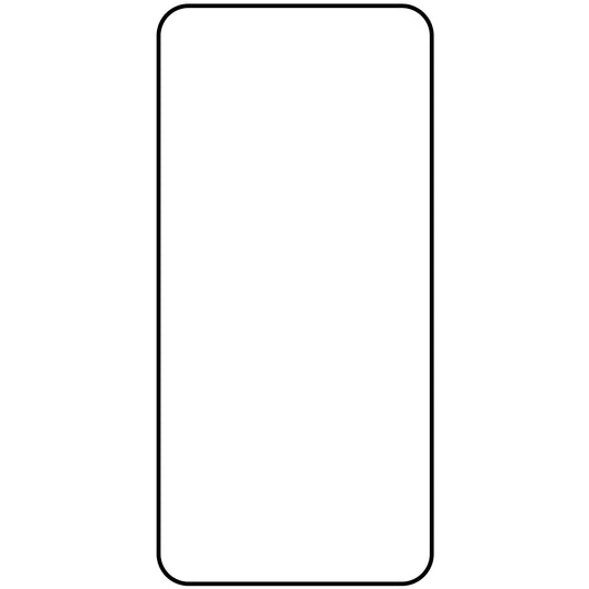 Protetor de ecrã com alinhamento automático OEM para Apple iPhone 16 Pro, vidro blindado, cola total, 5D, preto
