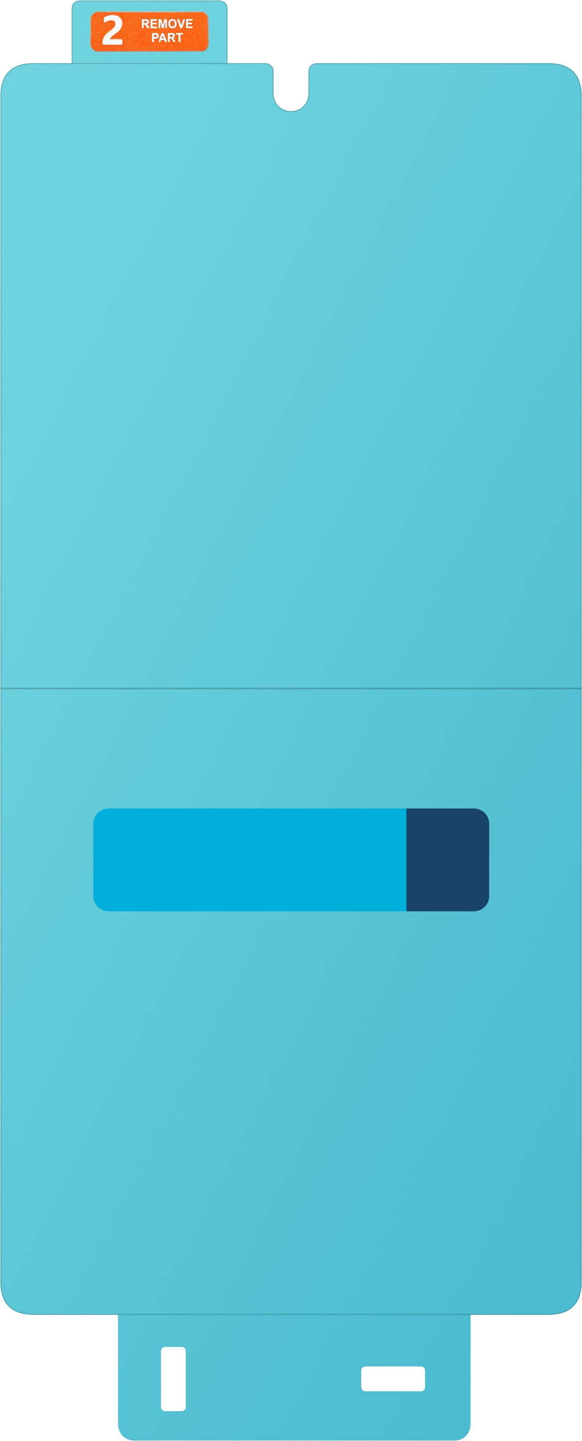 Película Protetora Anti-reflexo para Samsung Galaxy S25 Ultra S938, Plástico, Conjunto de 2 peças EF-US938CTEGWW