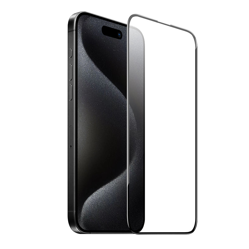 HOCO G16 Screen Protector for Apple iPhone 16 Pro Max, Tempered Glass, Full Glue, 5D, Black