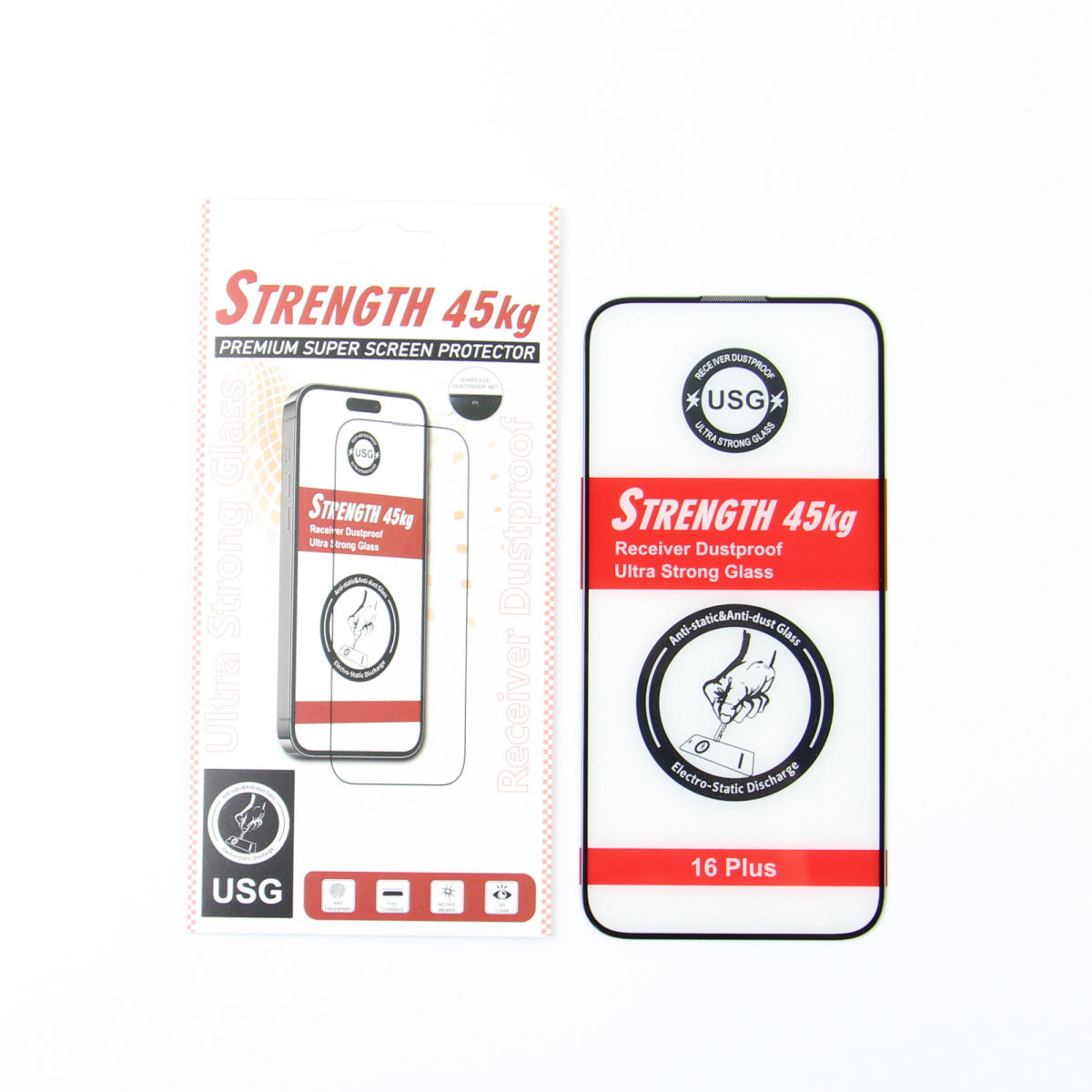Película protetora de ecrã OEM Ultra Strong 45KG para Samsung Galaxy A35 5G A356, Vidro Temperado, Cola Total, 2.5D, Preta