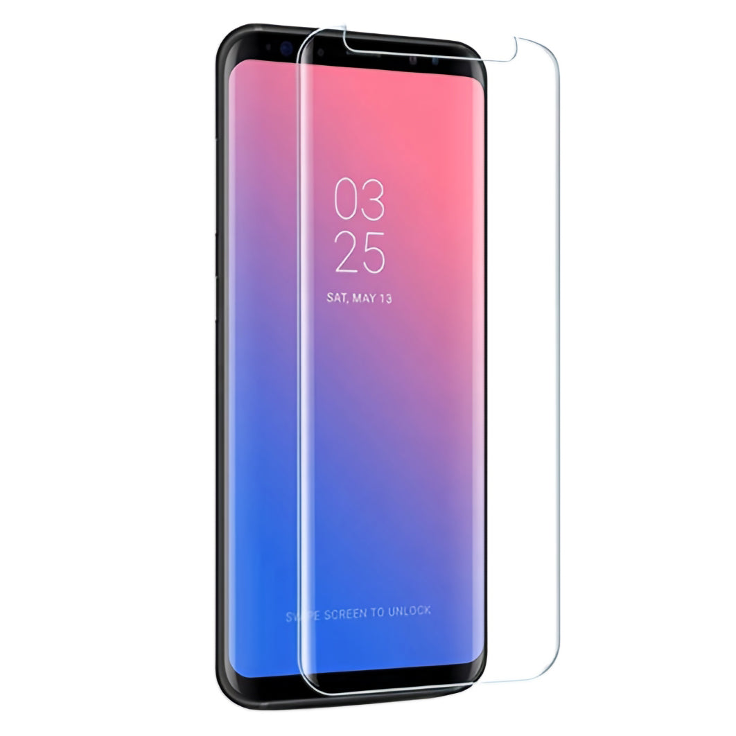 Película protetora de ecrã OEM Liquid Glass para Samsung Galaxy S23 Ultra S918, Vidro Temperado, Cola UV