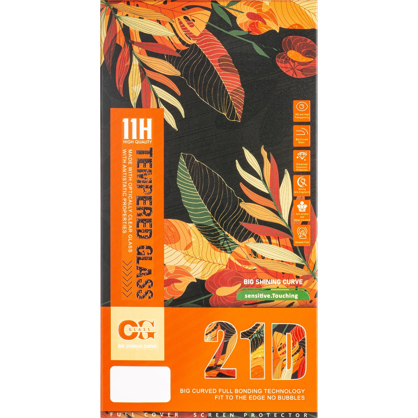 Película Protetora de Ecrã OEM para Samsung Galaxy A25 A256, Vidro Temperado, Cola Total, 21D, Preta