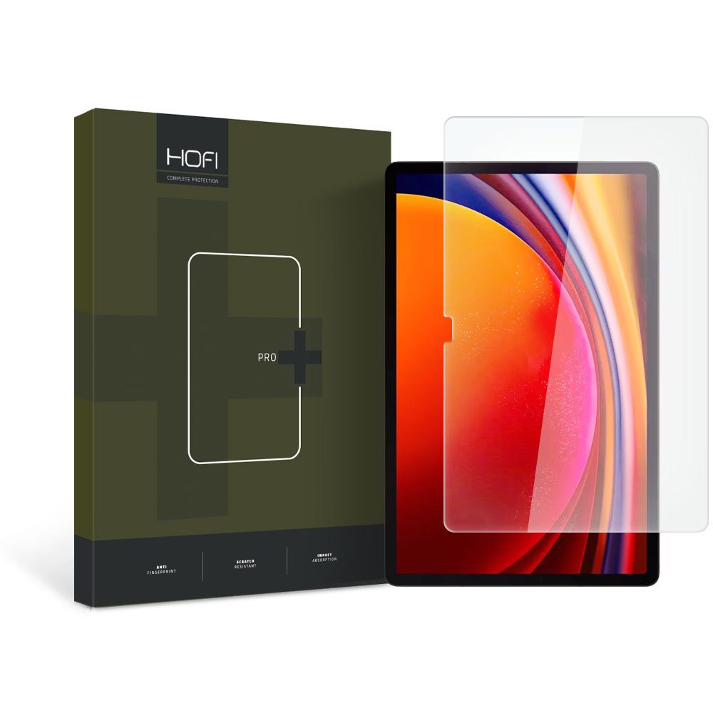 Película protetora de ecrã HOFI Glass PRO+ para Samsung Galaxy Tab S10+ / Tab S9+ / Tab S8+ / Tab S7 FE / Tab S7+, Vidro Temperado, Cola Total