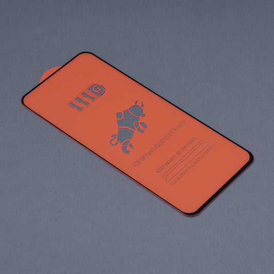 Película protetora de ecrã Techsuit para OnePlus Nord 2T / Nord CE 5G / Nord 2 5G, Vidro Temperado, Cola Total, 111D, Preta