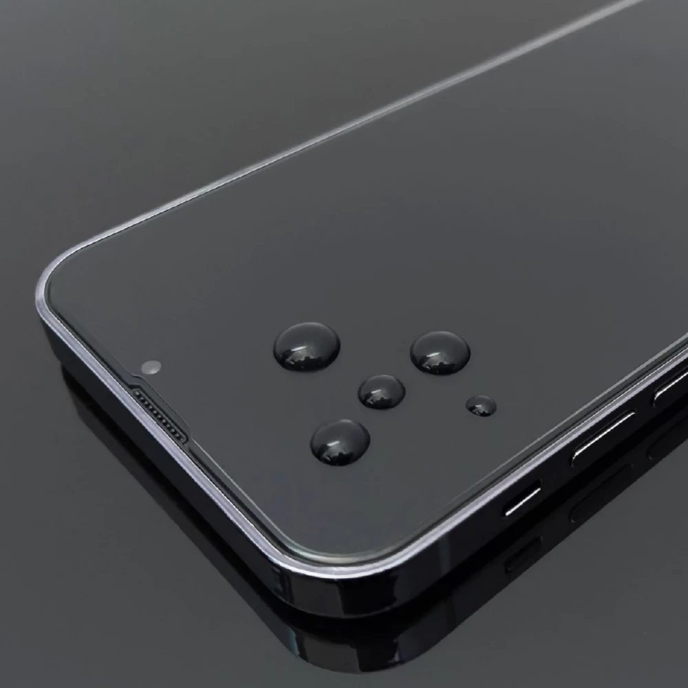 Película protetora de ecrã Privacy WZK AntiSpy para Apple iPhone 15 Pro, Vidro Temperado, Cola Total