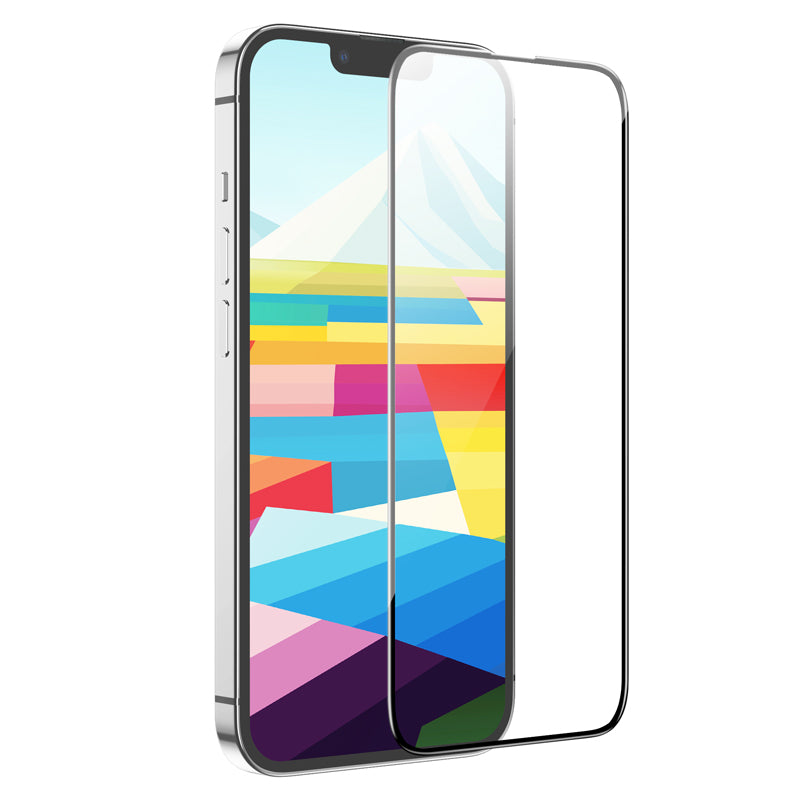 Película Protetora de Ecrã HOCO G16 para Apple iPhone 15 Plus, Vidro Temperado, Full Glue, 5D, Preta