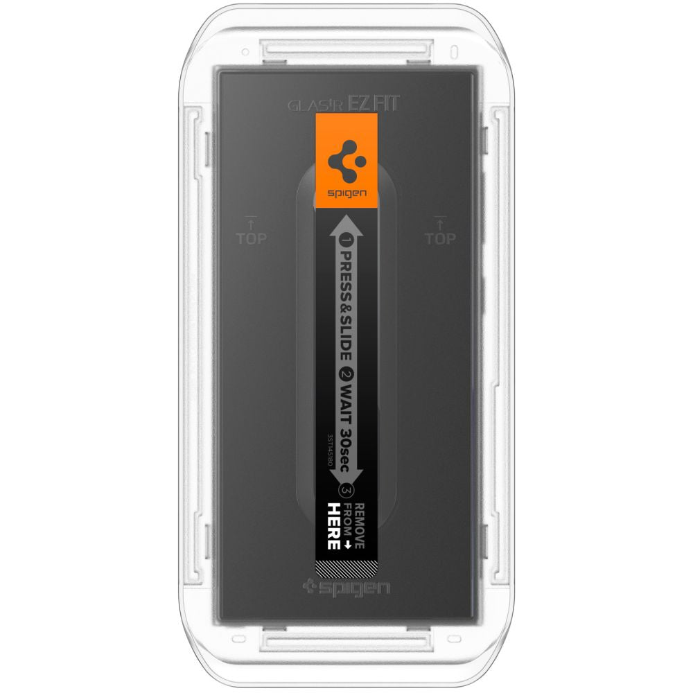 Protetor de ecrã Spigen EZ FIT para Samsung Galaxy S24 Ultra S928, proteção de vidro, cola completa, conjunto de 2 peças