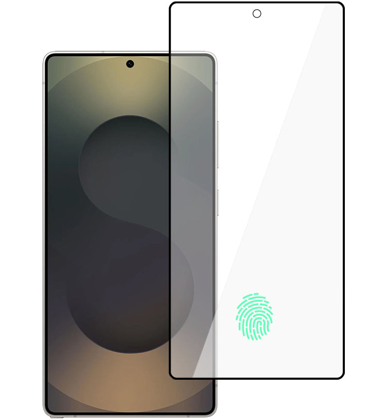 Película de proteção de ecrã Privacy Tel Protect 10X Plus Titanium para Samsung Galaxy S25 Ultra S938, Vidro Temperado, Full Glue