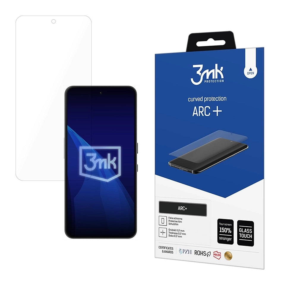 Película Protetora de Ecrã 3MK ARC+ para Nothing Phone (3a) Lite, Plástico