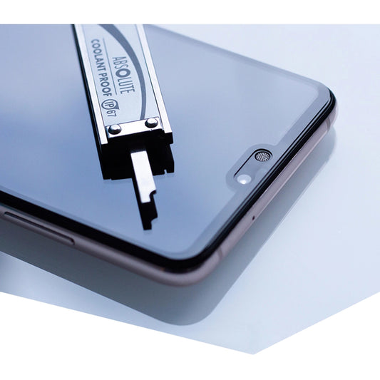 Película protetora de ecrã 3MK FlexibleGlass Max para Samsung Galaxy A35 5G A356, Vidro Flexível, Cola Total, Preta