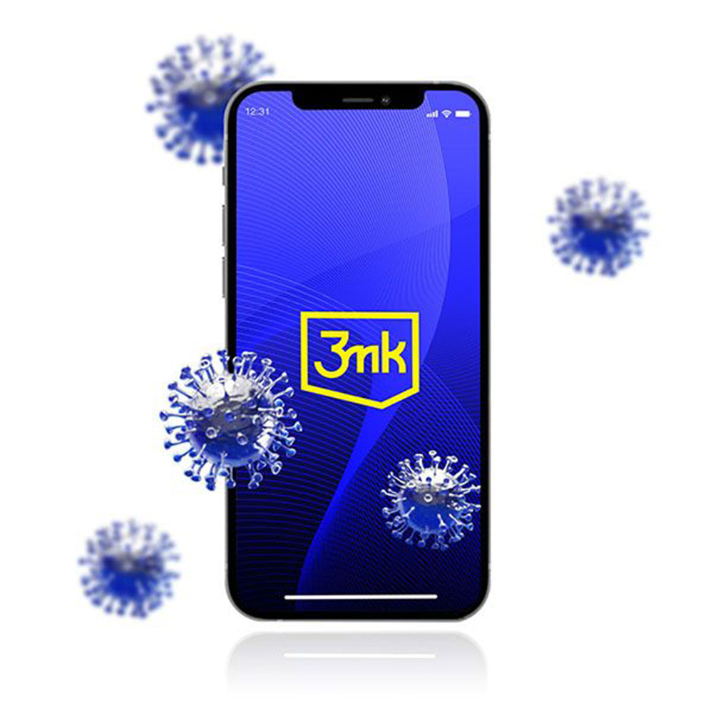 Película protetora de ecrã 3MK FlexibleGlass para Apple iPhone 12 Pro Max, Vidro Flexível, Cola Total