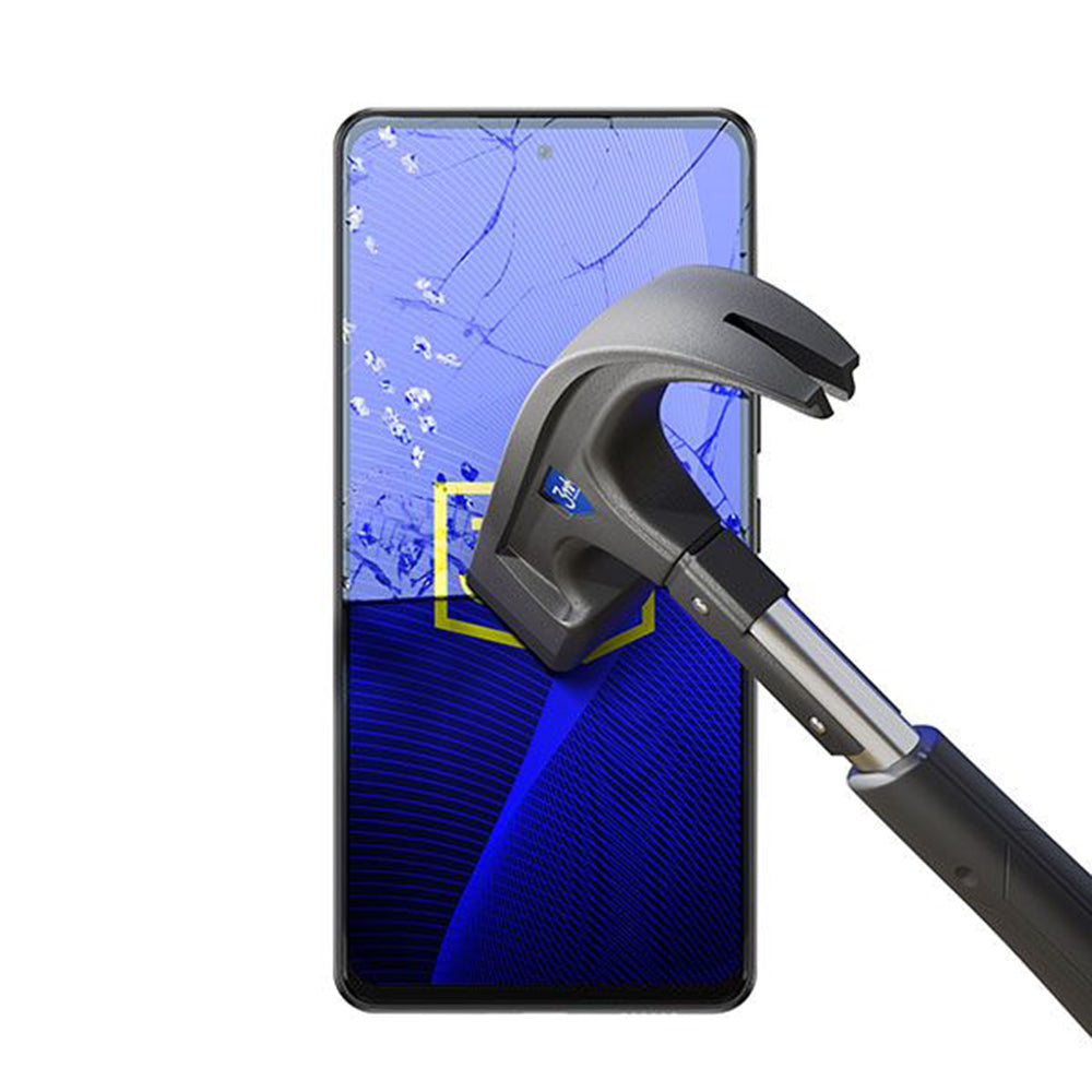 Película protetora de ecrã 3MK FlexibleGlass para Samsung Galaxy A53 5G A536, Vidro Flexível, Cola Total