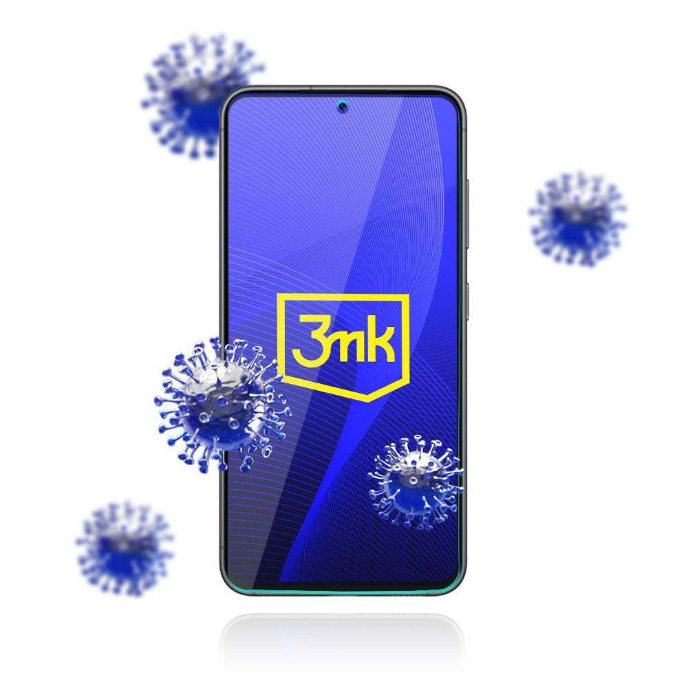 Película protetora de ecrã 3MK FlexibleGlass para Samsung Galaxy S23 S911, Vidro Flexível, Cola Total