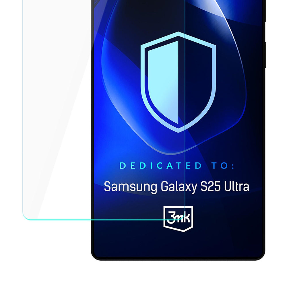 Película protetora de ecrã 3MK FlexibleGlass para Samsung Galaxy S25 Ultra S938, Vidro Flexível, Cola Total