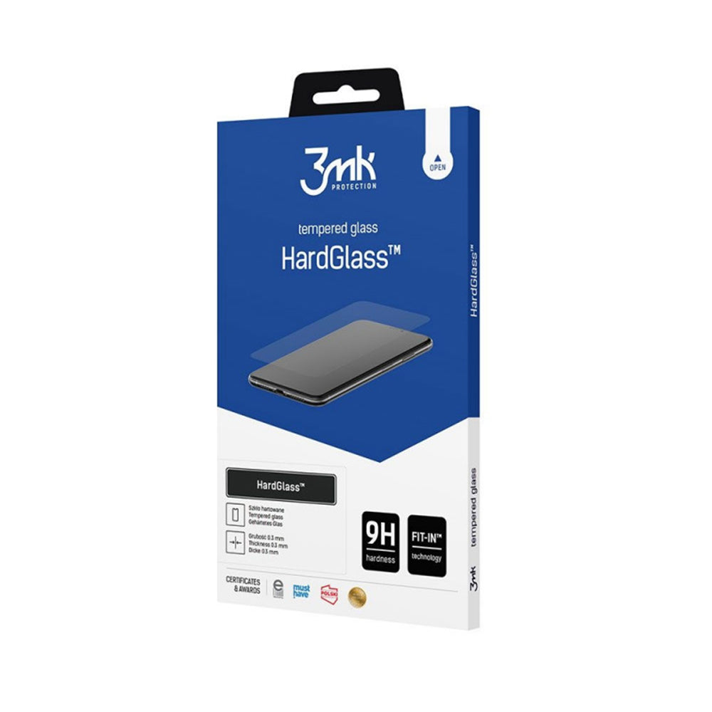Película protetora de ecrã 3MK HardGlass para Oppo Find X9 Ultra, Vidro Temperado, Cola Total