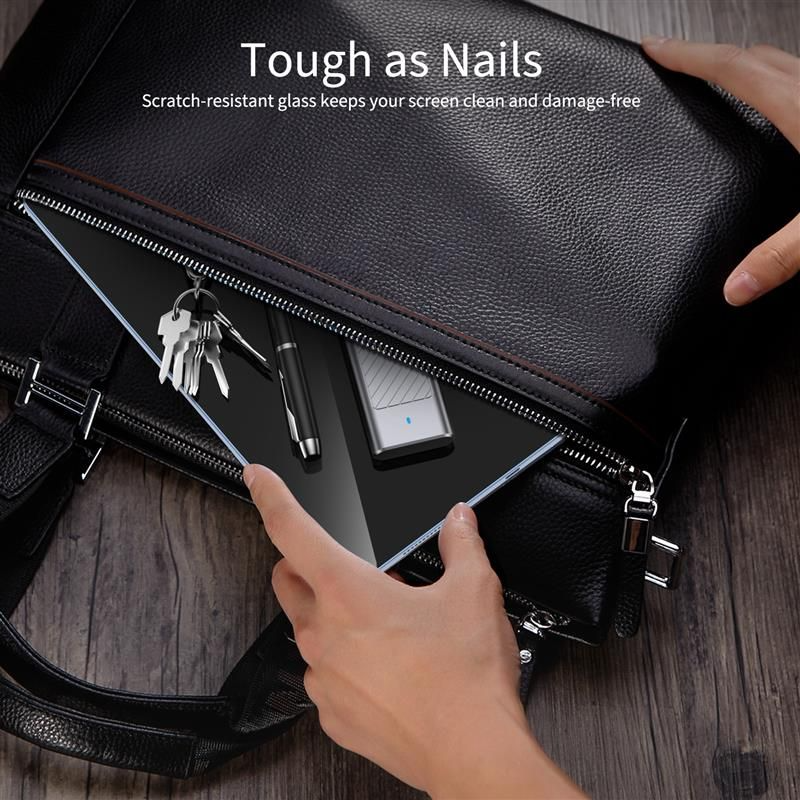 Película Protetora de Ecrã Tech-Protect FIT+ para Samsung Galaxy Tab S10 FE+, Vidro Temperado, Colagem Total, Conjunto de 2 peças, 2.5D