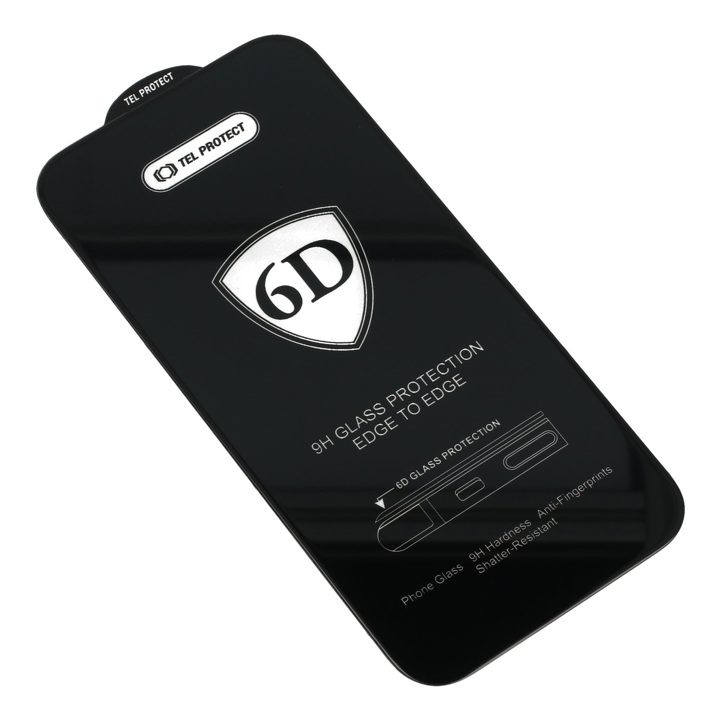 Película protetora de ecrã OEM para Samsung Galaxy S26 S942, Vidro Temperado, Cola Total, 6D, Preta