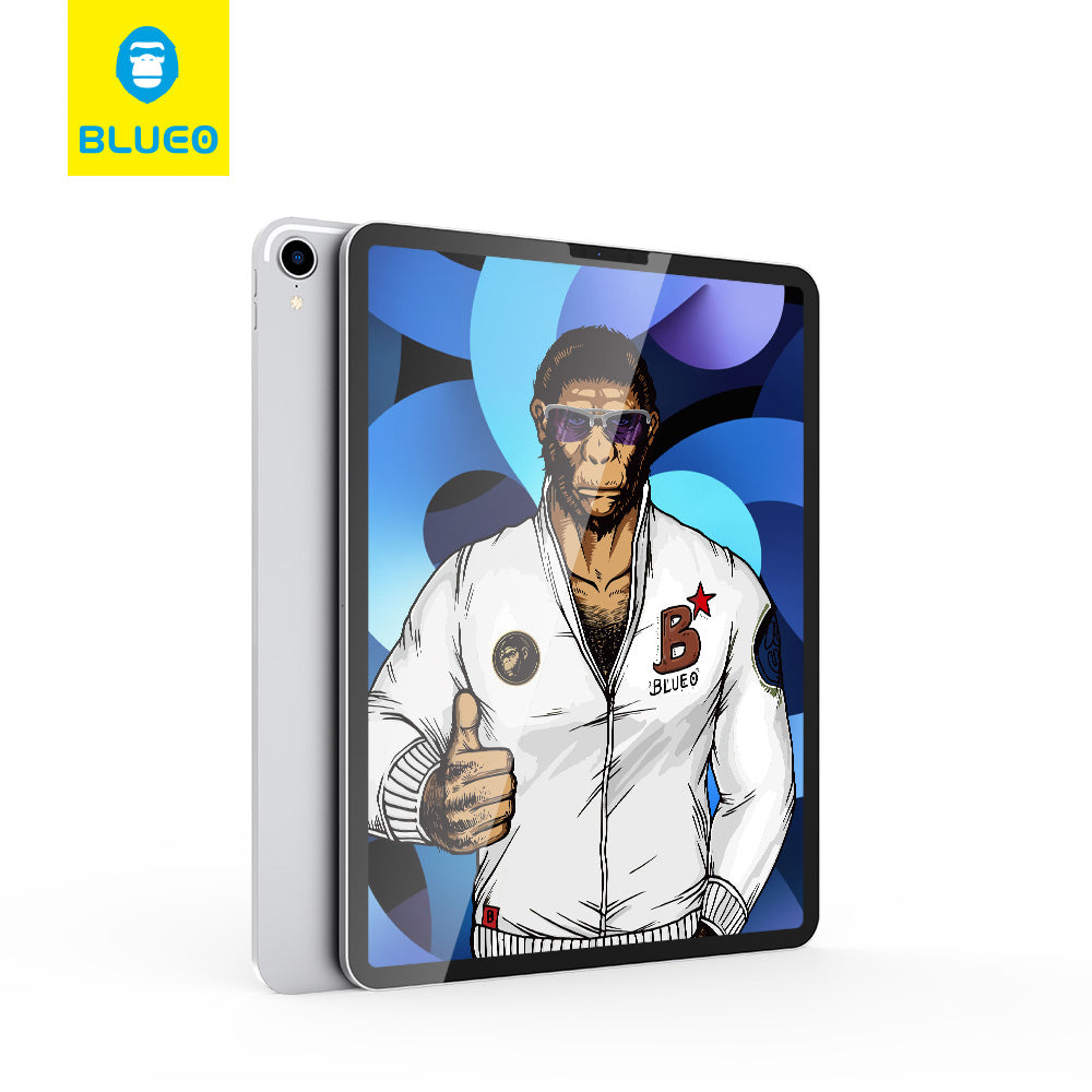 Película Protetora de Ecrã Blueo para Apple iPad Pro 12.9 (2022) / Pro 12.9 (2021) / Pro 12.9 (2020), Vidro Temperado, Colagem Total