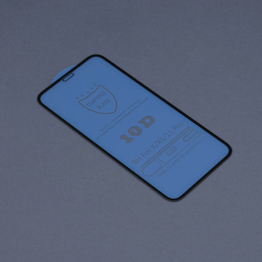 Película protetora de ecrã DUX DUCIS para Apple iPhone 11 Pro / XS / X, Vidro Temperado, Cola nas Bordas, Preto