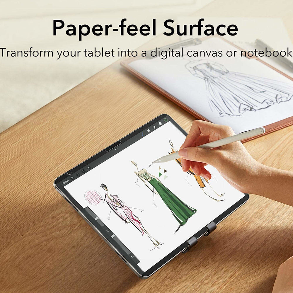 Película Protetora de Ecrã ESR Paper Feel Magnética para Apple iPad (2025) / (2022), Plástico