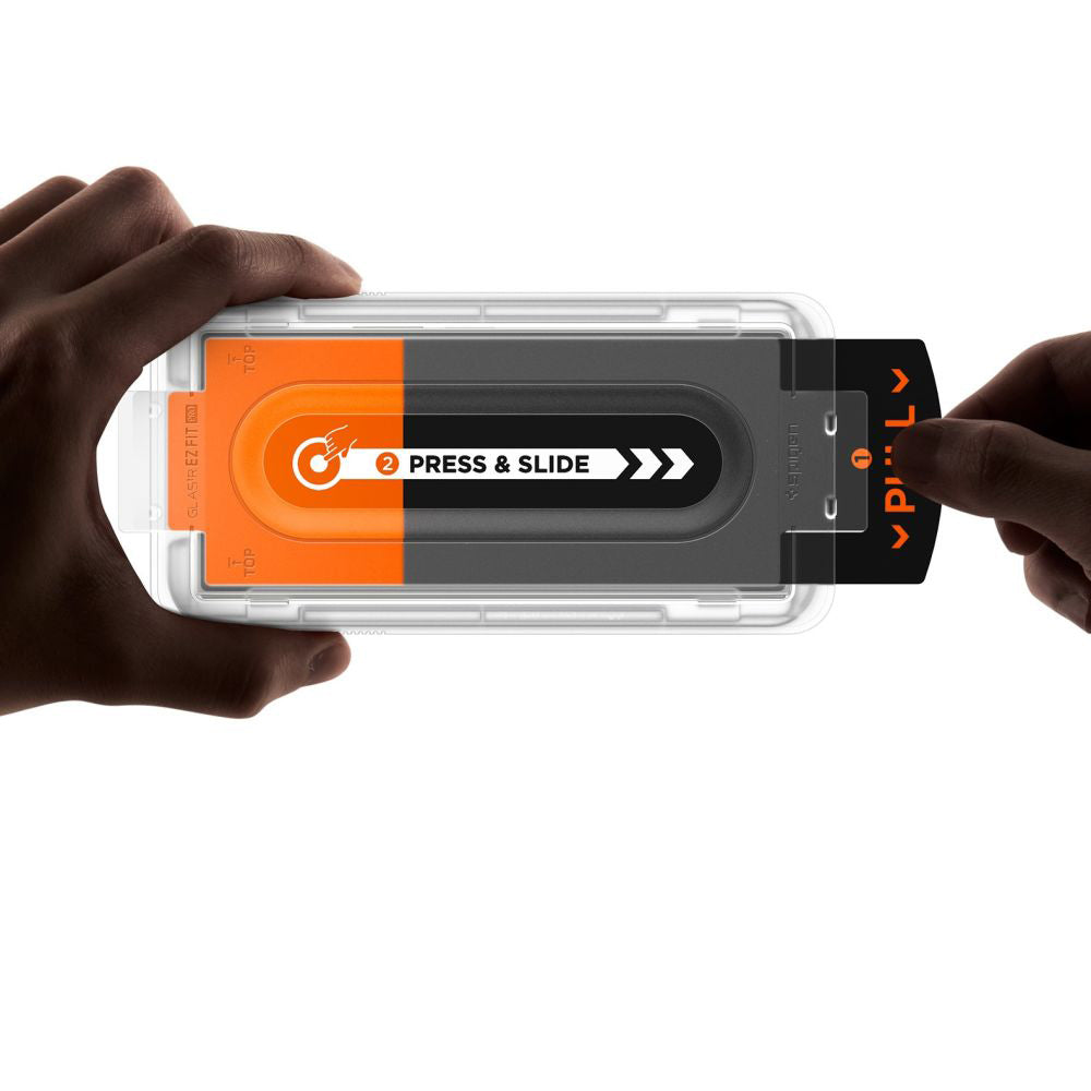 Película Protetora de Ecrã Exterior Spigen GlastR EZ FIT Pro HD para Samsung Galaxy Z Fold7 F966, Vidro Temperado, Full Glue AGL09580