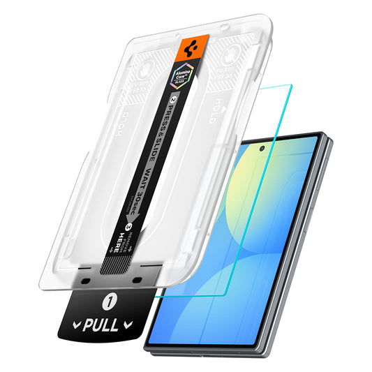 Película protetora para ecrã exterior Spigen GlastR EZ FIT Pro HD para Samsung Galaxy Z Fold8 F971, vidro temperado, cola total AGL11942