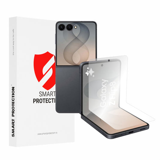 Película protetora de ecrã interior Smart Protection Premium Classic para Samsung Galaxy Z Flip8 F776, plástico, conjunto de 2 peças