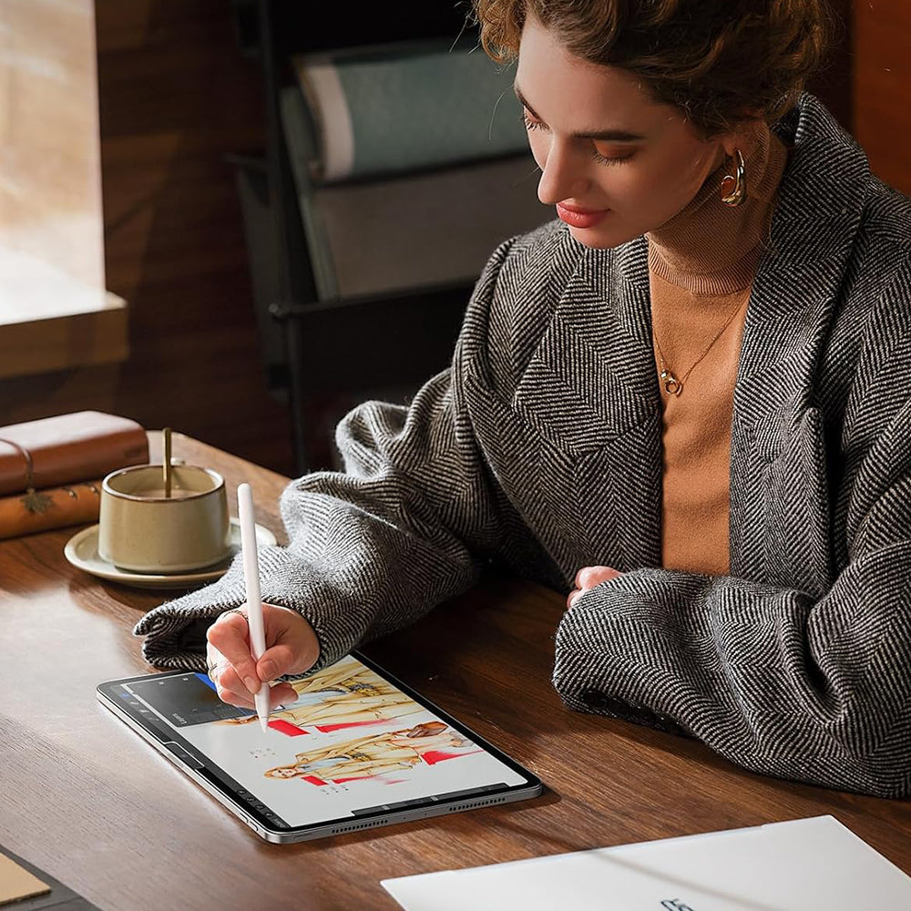 Matte ESR Paper Feel Screen Protector for Apple iPad Pro 13 (2024), Plastic, Set of 2 Pieces