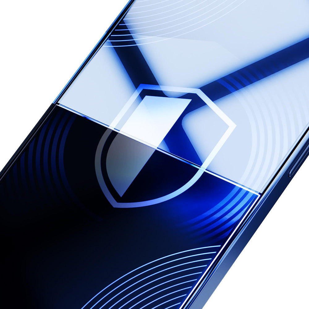 Película Protetora de Ecrã Matte Privacy 3MK HardGlass Max para Apple iPhone 17 Pro Max, Vidro Temperado, Full Glue