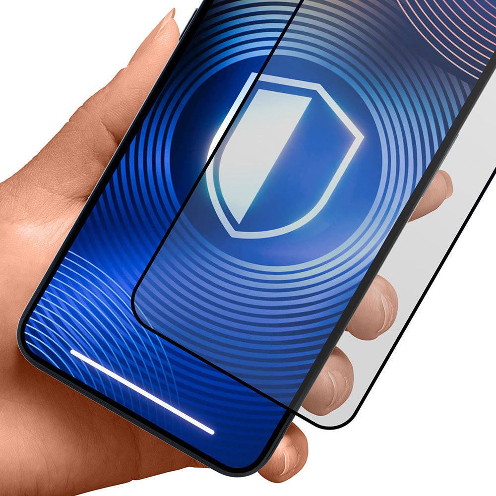 Película Protetora de Ecrã Matte Privacy 3MK HardGlass Max para Apple iPhone 17 Pro Max, Vidro Temperado, Full Glue