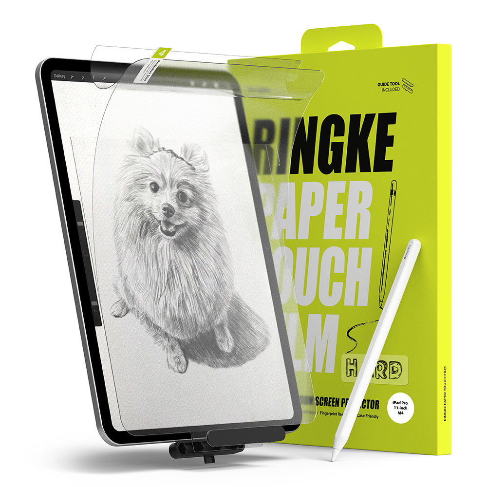 Película protetora de ecrã Matte Ringke Paper Touch Hard para Apple iPad Pro 11 (2024), Plástico