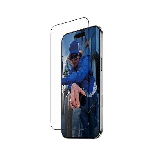 Película Protetora de Ecrã PanzerGlass Ultra-Wide Fit Fastfit para Apple iPhone 17 Air, Vidro Temperado, Full Glue, Preta