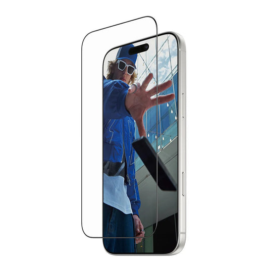 Película Protetora de Ecrã PanzerGlass Ultra-Wide Fit Fastfit para Apple iPhone 17 Pro Max, Vidro Temperado, Full Glue, Preta