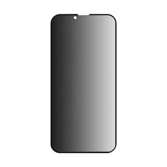 Película protetora de ecrã Privacy Anank 3X Reforçada para Apple iPhone 17e / 16e / 14 / 13 Pro, Vidro Temperado, Cola Total, 2.5D