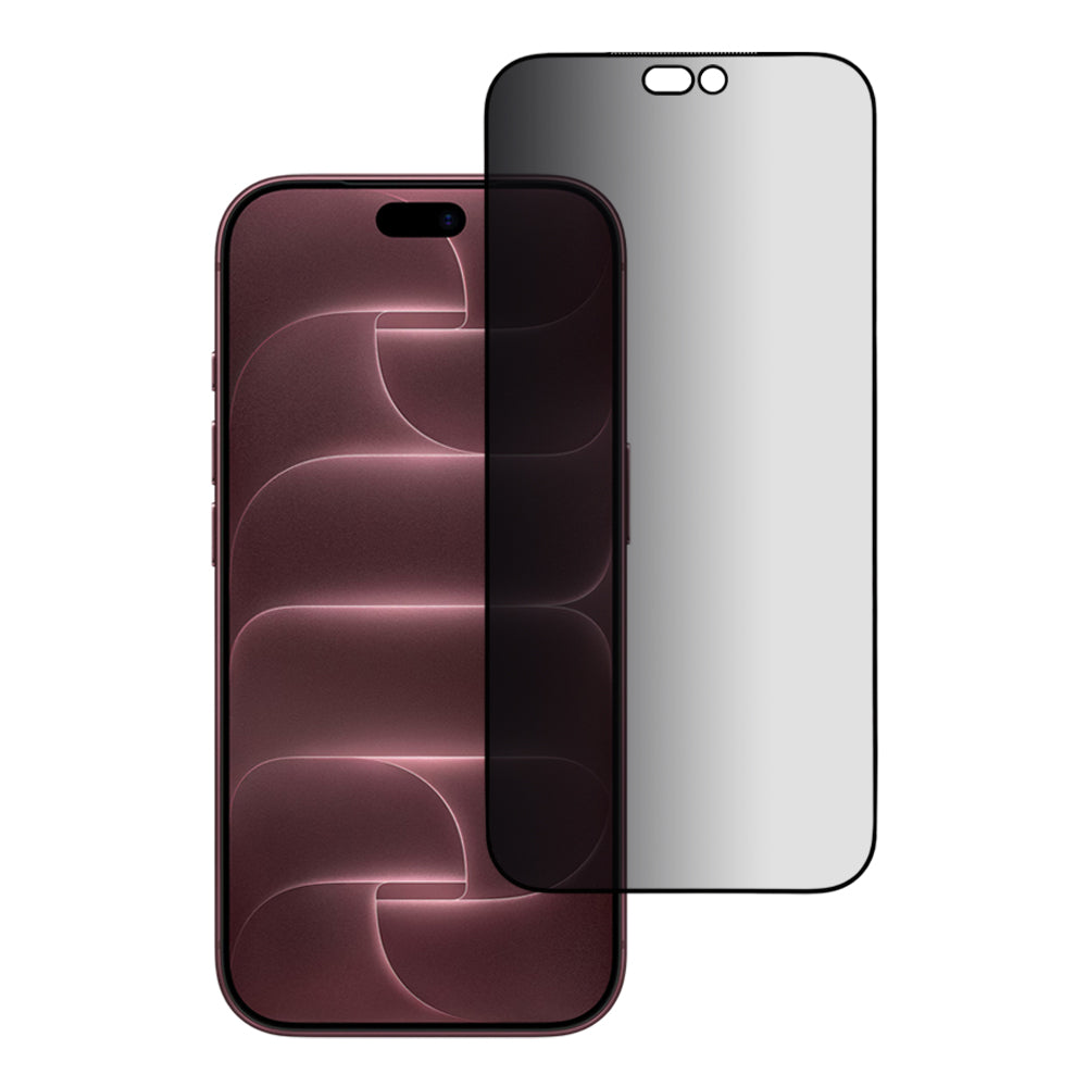 Película de Proteção de Ecrã Privacy Blueo Anti Peep AR para Apple iPhone 18 Pro Max, Vidro Temperado, Full Glue, 3D